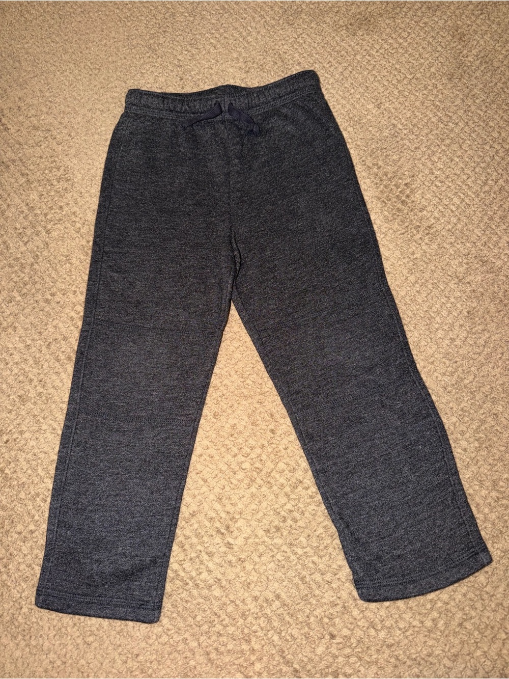 Jumping Beans Kid’s Dark Heather Gray Cotton Blend Cozy Fleece Sweatpants - 4T